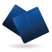 CELLULE SOLAIRE TOPCON CELLULE SOLAIRE IBC 182MM * 182MM 182.2mm * 182mm 10BB 16BB 18BB un grade, taille M10 avec 16 barres omnibus fabriquées à Taiwan