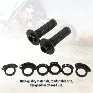 Puños Universales para Motocicleta de 7/8" 22mm, Puños de Manillar a Presión para <span class=keywords><strong>KTM</strong></span> CRF SXF EXC Yamaha Honda Kawasaki Suzuki Motocross Dirt Bike - Product Image 5