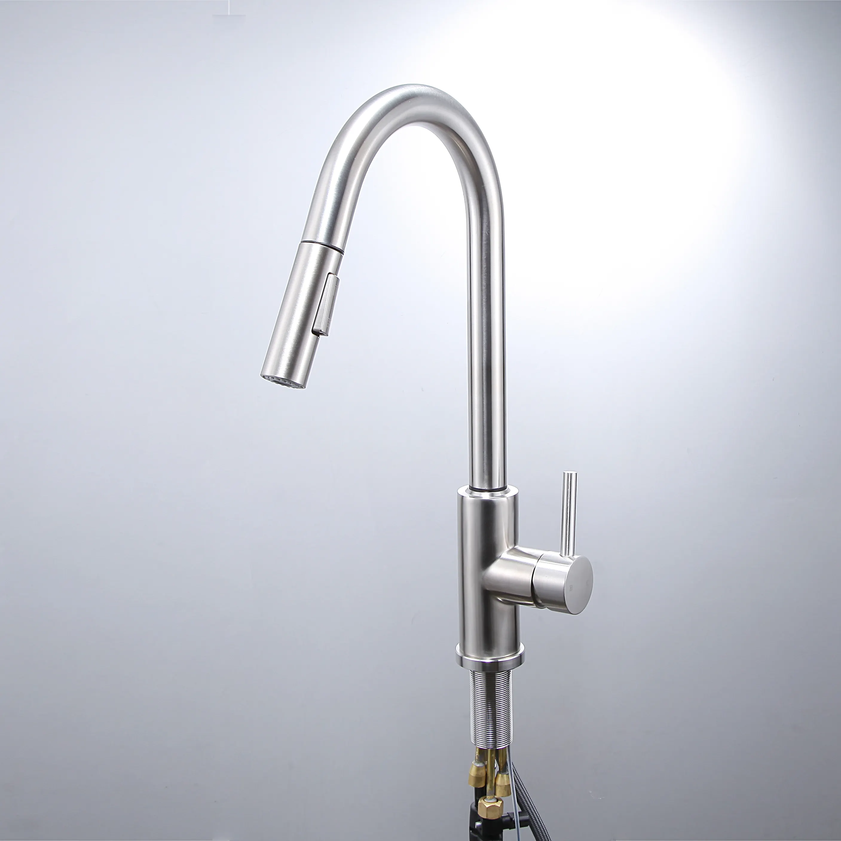 Pull-down Kitchen Sink Faucet Automatic Induction Non-contact Hot And Cold Water Faucet