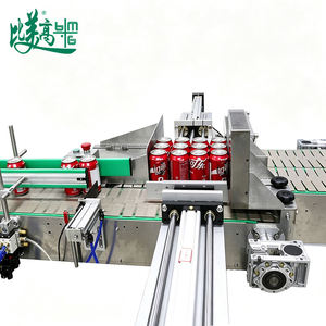 Machine d'emballage sous film rétractable en ligne avec détection d'étiquettes QR code et empilage de groupes pour usine de boissons russe, norme ASL BELGISI - Product Image 6