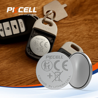 Paquete de baterías de botón de iones de litio de alta capacidad Cr1620 Cr1632 Cr2025 Cr1220 Cr1225 3V Ce celda recargable Ipower Cr2032