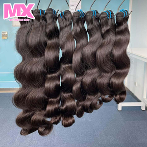 Extensiones de Cabello Humano Brasileño Virgen Sin Procesar Remy, Ondulado, Precio de Mayoreo Económico, Paquetes de Cabello Humano Brasileño - Product Image 3