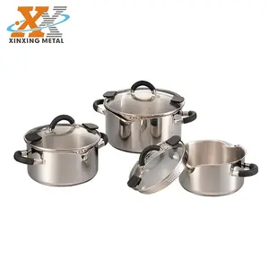 New Kitchenware Camping Cooking Steam Die Casting Pans Non Stick Cookware Sets