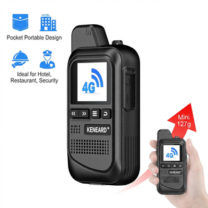 KENEARD KE-666 Mini Walkie Talkie de Bolsillo 4G LTE PoC, Doble SIM, Larga Duración de Batería, Radio Bidireccional Portátil para Hotel y <span class=keywords><strong>Restaurante</strong></span> - Product Image 3