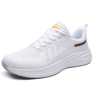 Zapatillas Deportivas Unisex de Malla Transpirable para Verano, con Suela Gruesa, Blancas y a la Moda - Product Image 5