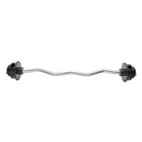 Barre de musculation droite chromée en acier de haute qualité, haltères de fitness durables, ergonomiques, modèle BYS BYS-208