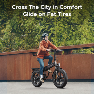 Bicicleta Eléctrica EP-2 Pro de 250W y 20 Pulgadas, Versión EU, 48V13A, 25km/h, Neumáticos Anchos para Montaña, Personalizable con Logotipo, Lista para Enviar - Product Image 4