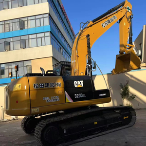 Excavadora Hidráulica Usada Original de Japón CAT 320D 320DL 320D2L de 20 Toneladas, Pocas Horas de Uso, Buen Estado, Lista para Enviar - Product Image 1