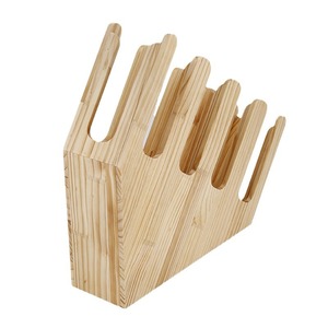 L-Beans Wooden Cup Holder For <b>Takeaway</b> <b>Coffee</b> Tea Dispenser Retro Style - Product Image 1