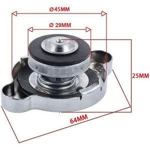 Tapa de Radiador de Acero de Alta Resistencia, 1.1 Bar, Cubierta del Depósito del Sistema de Refrigeración, Compatible con Honda S2000 Insight Dodge Stratus 2000-2009 - Product Image 2