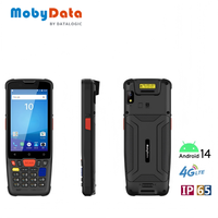 Terminal de Escaneo de Códigos de Barras Portátil Mobydata SA88 con Android 14, Wi-Fi, 4G, NFC, PDA para Inventario de Almacén