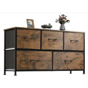 Armoire à jouets en fer à cinq tiroirs pour un <span class=keywords><strong>rangement</strong></span> simple en tissu, idéale pour la maison, le bureau, la salle de sport, l'école ou l'atelier - Product Image 2