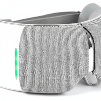 Masseur oculaire intelligent électrique chauffant sans fil à compression d'air pliable et automatique pour réduire la fatigue oculaire
