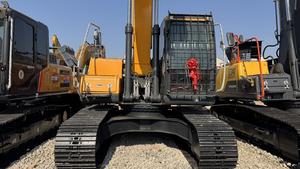 Excavatrice Hyundai 220LC-9 22 tonnes d'occasion de haute qualité et bon marché moteur d'origine grande excavatrice d'occasion avec CPA - Product Image 2