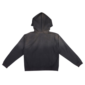 Streetlux Oversized Pullover Hoodie Hombres Heavyweight 500GSM Acid Wash Vintage Distressed Terry Streetwear - Product Image 2