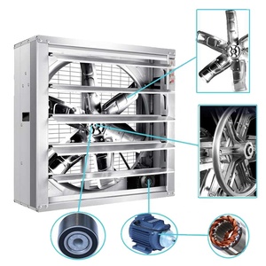 Ventilateurs industriels à flux axial pour serre laitière et ferme de vaches pour systèmes de ventilation et de soufflage de poulets de chair - Product Image 2