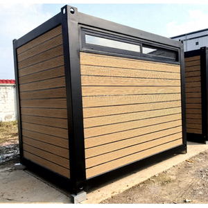 Maison mobile certifiée CE 10ft 20ft, conteneur préfabriqué en bois, style chinois, mini-maison, boutique d'activités, bureau, maison à assembler - Product Image 3