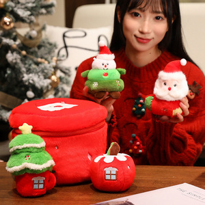 Serie de Cajas de Regalo de Navidad: Adornos <span class=keywords><strong>para</strong></span> Árbol de Navidad, Peluche Muñeco de Nieve de Algodón PP, el Mejor Amigo de la Niña, Regalo de Año Nuevo, Transfronterizo - Product Image 4