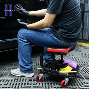 Prezzo di fabbrica meccanico di rotolamento sgabello lavaggio Auto meccanica sedile per Auto per la cura dell'auto polacco - Product Image 5