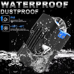 Mới đến clj7s <span class=keywords><strong>1</strong></span>.6inch Mini ma trận mô-đun LED Đèn pha những người khác xe ánh sáng phụ kiện 116W bi-led ống kính máy chiếu cho TOYOTA - Product Image 2