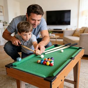 Mesa de Billar Mini de Alta Calidad, Mesa de Billar Mini Económica, Juego Portátil para Niños, Juego Familiar en Interiores y Regalo para Niños, Compra al por Mayor - Product Image 2