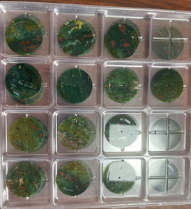 Nhà Máy Giá máu tự nhiên Đá Quay số cho đồng hồ đeo tay - Product Image 5