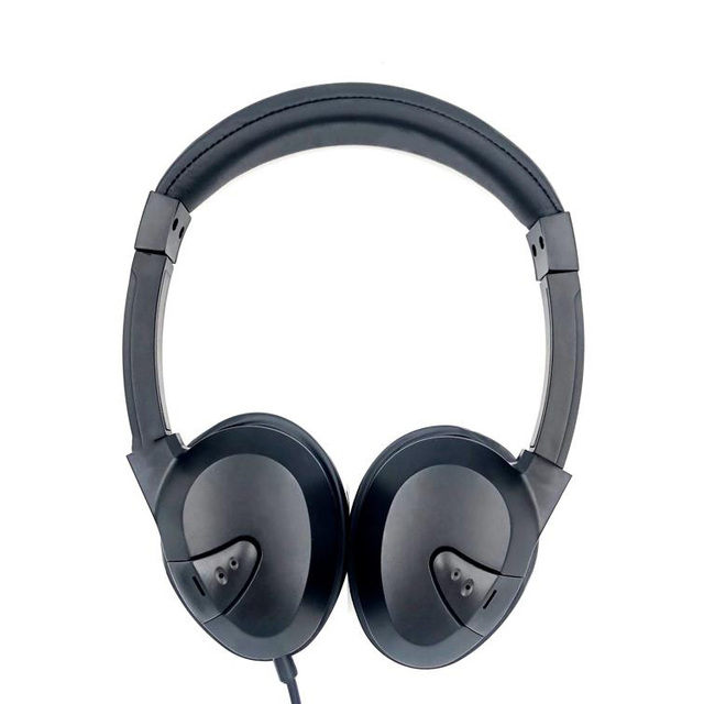 3 Prong Noise Reduction Aviation Headphones Wired Airlines Headset