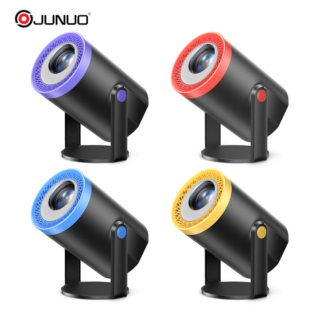 Android 14 Turn 1 Newest Projector HD 720P200Ansi Android 14 Allwinner H723 Color Custom Design Newest Portable Pocket Projector