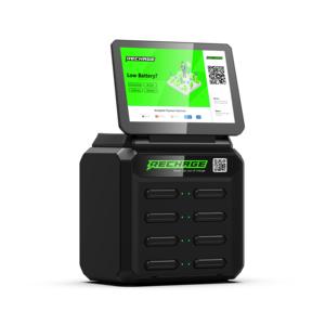 Estación de Carga Inalámbrica Impermeable con Código QR y Pantalla LED, 5000mAh, Portátil para Restaurantes y Múltiples Dispositivos - Product Image 5