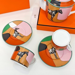European Luxury Style 5-Piece Tea <b>Set</b> Best Selling <b>pink</b> Ceramic Coffee <b>Tool</b> for Home Use - Product Image 5