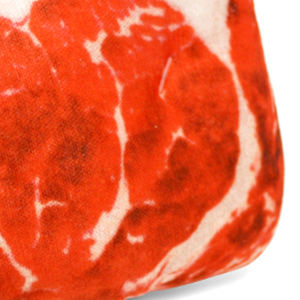 Juguete de Peluche Suave y Duradero con Diseño de Filete para Perros, 8CM*19CM, Uso Interior/Exterior, Todas las Estaciones - Product Image 2