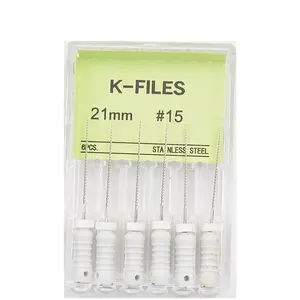 Glin Niti Dental Endo Files High Quality Hand Files Stainless Steel K Files Root Canal Retreatment