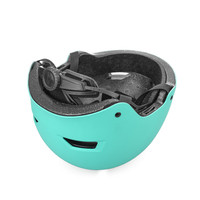Casque de sécurité ABS certifié CE CPSC EN1023 River RZ325 avec 11 aérations, boucle à dégagement rapide, protection contre les chocs