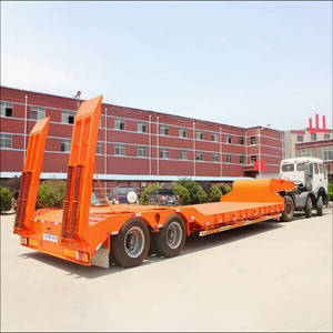 3/4 trục 40/60/70/80 tấn nhiệm vụ nặng nề cổ ngỗng thủy lực đoạn đường nối thấp loader/lowbed/<span class=keywords><strong>lowboy</strong></span> thấp giường Trailer xe tải bán trailers - Product Image 6