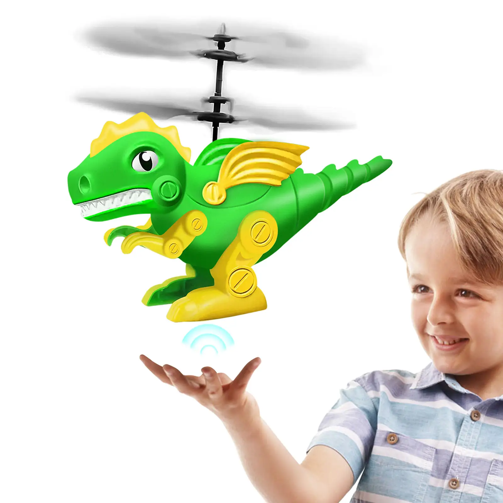 Китайский завод, оптовая цена, детский инфракрасный датчик жестов, летающий детский Радиоуправляемый игрушечный динозавр, вертолет с дистанционным управлением