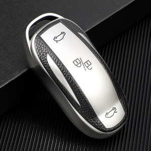 [Directo de Fábrica] Funda de Llave GSAISI de Precisión 1:1 en TPU para Tesla Model X |   Carcasa Protectora Ligera y Transparente para Control Remoto | - Product Image 2