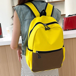 Nuovi Zaini Scolastici Oxford Personalizzabili con Logo, Vendita all'Ingrosso, Design alla Moda con Cerniera, Colori Contrastanti per Ragazzi e Ragazze - Product Image 3