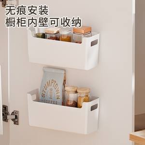 Caja de almacenamiento moderna para cocina, organizador de gabinete, contenedor de plástico apilable para despensa, escritorio, multifunción con asas - Product Image 5
