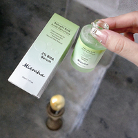 Sérum anti-acné à l'acide salicylique 2% naturel OEM, sérum exfoliant pour le soin de la peau du visage, réduction des pores, anti-acné