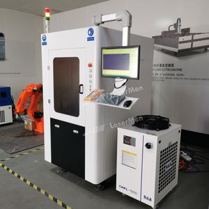 Machine de découpe laser à fibre CNC pour la fabrication de bijoux en métal et pendentifs de précision prend en charge AI BMP PLT - Product Image 3