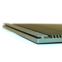 Bloc de refroidissement liquide en aluminium 80 x 80 pour CPU, GPU et semi-conducteurs