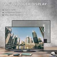 Écran LCD TFT capacitif de 11,6 pouces avec carte de pilote d'écran multi-touch NV116QUM-N31 4K Full HD EDP 40 broches pour Raspberry Pi