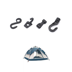 <b>Plastic</b> <b>Hooks</b> And Buckles For Tent Tarpaulin Bag Accessories Black B013 B064 B089 B120 31 33 39 43 Mm - Product Image 3