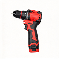 Perceuse à percussion sans fil portable 18V, moteur sans balais à vitesse variable, couple maximal 65N, batterie 4.0Ah, perçage 10mm, OEM, usage domestique et industriel