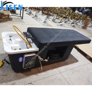 KINSEN <b>Portable</b> Thai Massage Hair <b>Bed</b> Water Recycling System Spa <b>Bed</b> for Hair Salon Shampoo Washing - Product Image 1