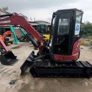 รถขุดขนาดเล็ก 5.5 ตัน ยี่ห้อ Yanmar รุ่น Vio55 Vio55-5B มือสอง ผลิตในญี่ปุ่น ขายในราคาถูก - Product Image 3