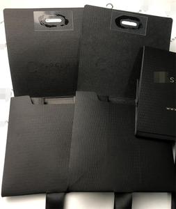 ถุงกระดาษเนื้อละเอียดขนาดเล็กสุดหรูสำหรับใส่ของขวัญ ดีไซน์สวยงาม เหมาะสำหรับใส่สร้อยข้อมือ สร้อยคอ ต่างหู อัญมณี แว่นตา พร้อมเคลือบ - Product Image 4