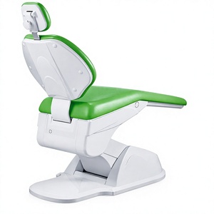 Unidad de Sillón Dental Eléctrico Económico GD S200 con Luz LED con Sensor, Escupidera Giratoria de Vidrio Templado y Estructura de Acero Inoxidable y Vidrio - Product Image 1