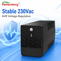 Alimentation sans interruption monophasée mini 650VA 220V 50Hz AVR avec LED USB CE RoHS pour ordinateur, routeur, POS, CCTV, usage domestique et bureautique
