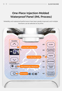 2 trong 1 thép không gỉ điện <span class=keywords><strong>Ice</strong></span> <span class=keywords><strong>Cream</strong></span> <span class=keywords><strong>Maker</strong></span> thông minh nhanh chóng-đóng băng bằng Cháo máy cho nhà tự động cho hộ gia đình thương mại - Product Image 3